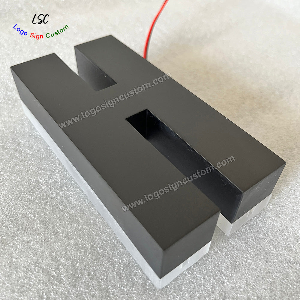 Custom 3D LED Letters Backlit Metal Shop Letter Sign for Outdoor Advertising Signboard