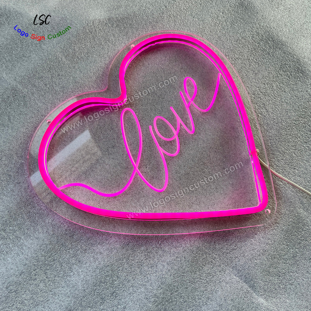 Custom Wedding Decoration Acrylic LED Neon Lights Wedding Signs for Party decorations
