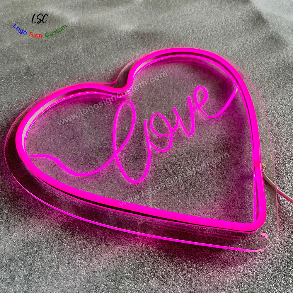 Custom Wedding Decoration Acrylic LED Neon Lights Wedding Signs for Party decorations
