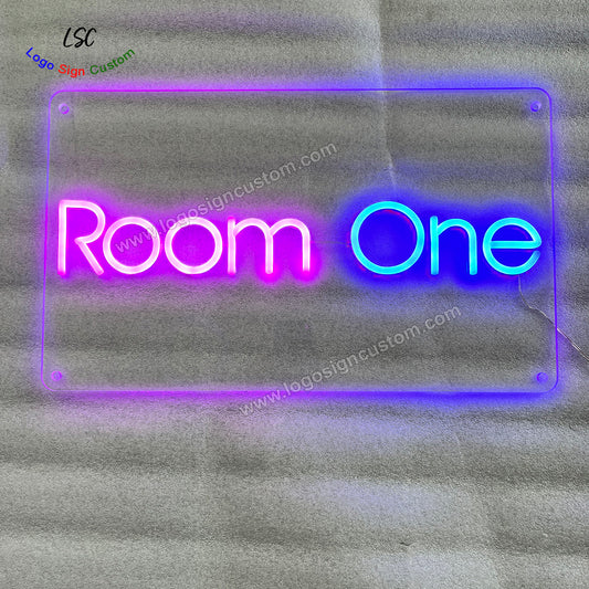 Custom Attractive LED Light Up Acrylic Room Neon Sign Lights for Club