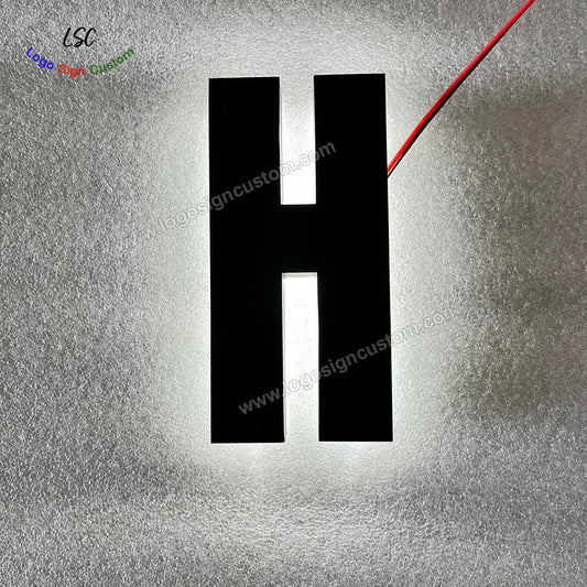 Custom 3D LED Letters Backlit Metal Shop Letter Sign for Outdoor Advertising Signboard